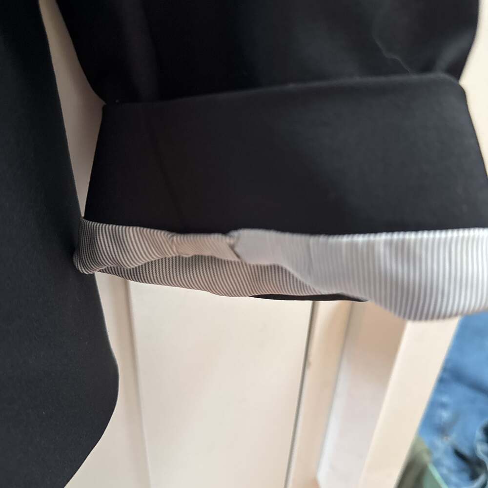 Talbots Single Breasted Two Button Black Women's … - image 2